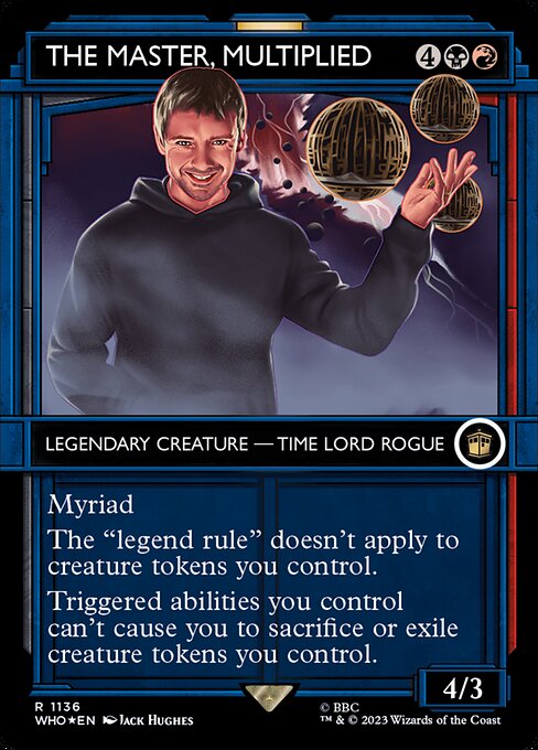 The Master, Multiplied [Borderless Showcase Foil]
