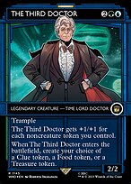 The Third Doctor [Borderless Showcase Foil]