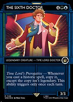 The Sixth Doctor [Borderless Showcase Foil]