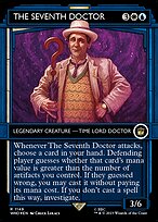 The Seventh Doctor [Borderless Showcase Foil]