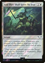 And They Shall Know No Fear [Foil]