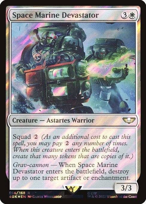Space Marine Devastator [Foil]
