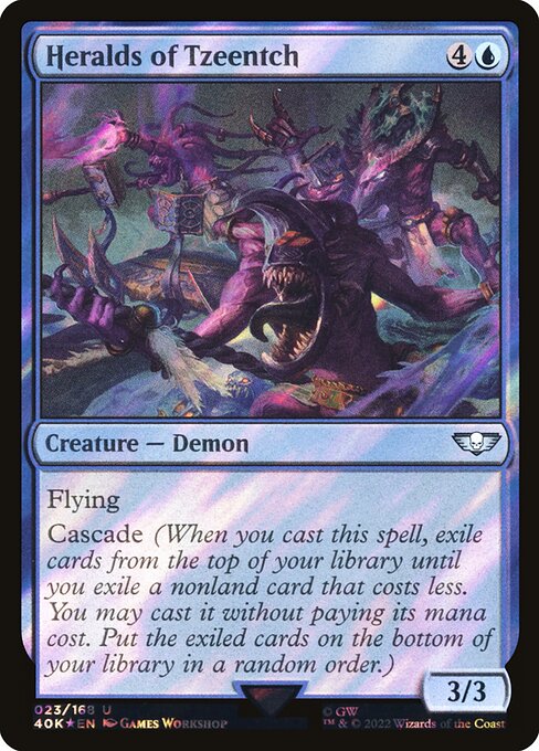 Heralds of Tzeentch [Foil]