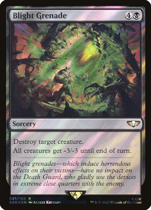 Blight Grenade [Foil]