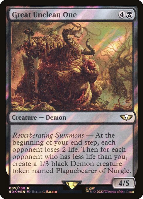 Great Unclean One [Foil]