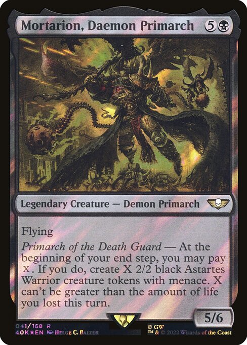 Mortarion, Daemon Primarch [Foil]