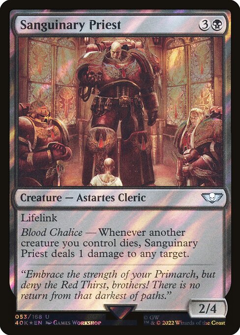 Sanguinary Priest [Foil]
