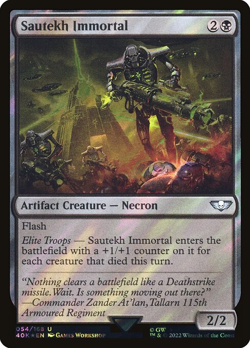 Sautekh Immortal [Foil]
