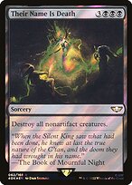 Their Name Is Death [Foil]