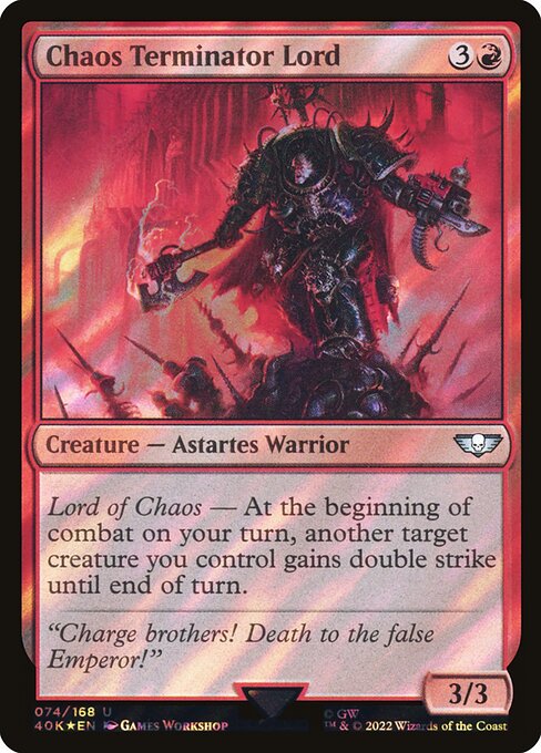Chaos Terminator Lord [Foil]