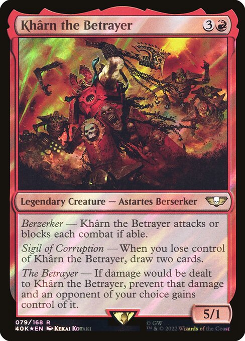Khârn the Betrayer [Foil]