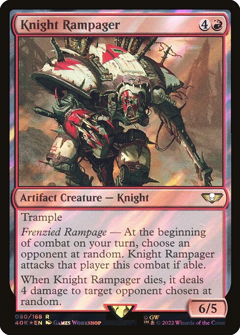 Knight Rampager [Foil]