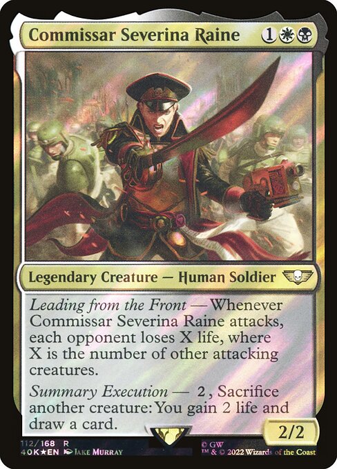 Commissar Severina Raine [Foil]
