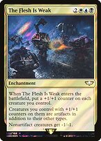 The Flesh Is Weak [Foil]
