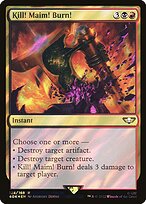 Kill! Maim! Burn! [Foil]