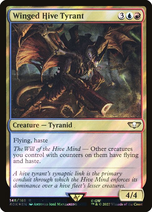 Winged Hive Tyrant [Foil]