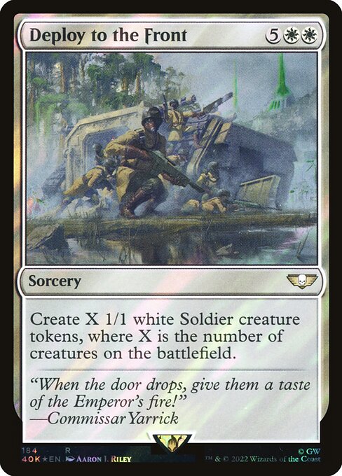 Deploy to the Front [Foil]