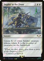 Deploy to the Front [Foil]