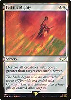 Fell the Mighty [Foil]