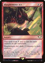 Blasphemous Act [Foil]