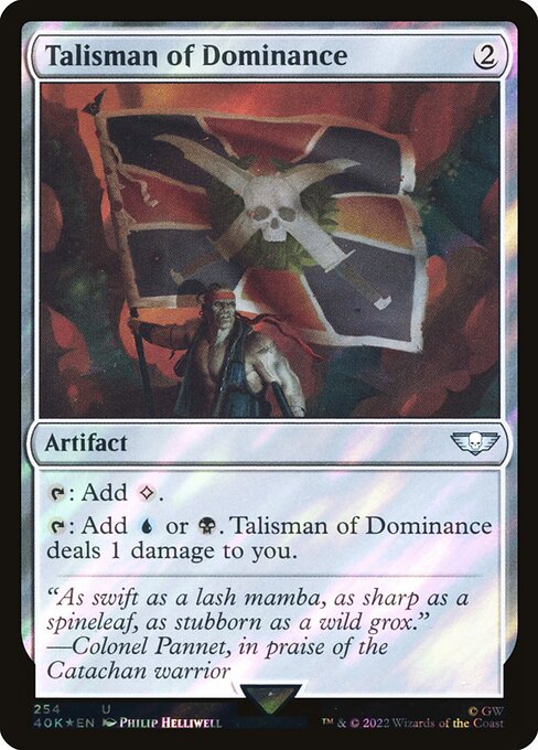 Talisman of Dominance [Foil]