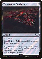 Talisman of Dominance [Foil]