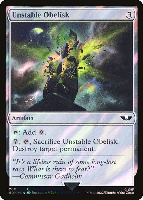 Unstable Obelisk [Foil]