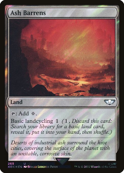 Ash Barrens [Foil]