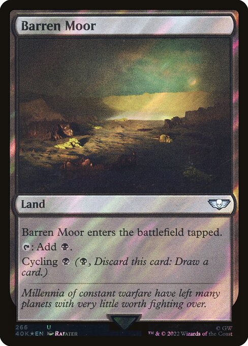 Barren Moor [Foil]