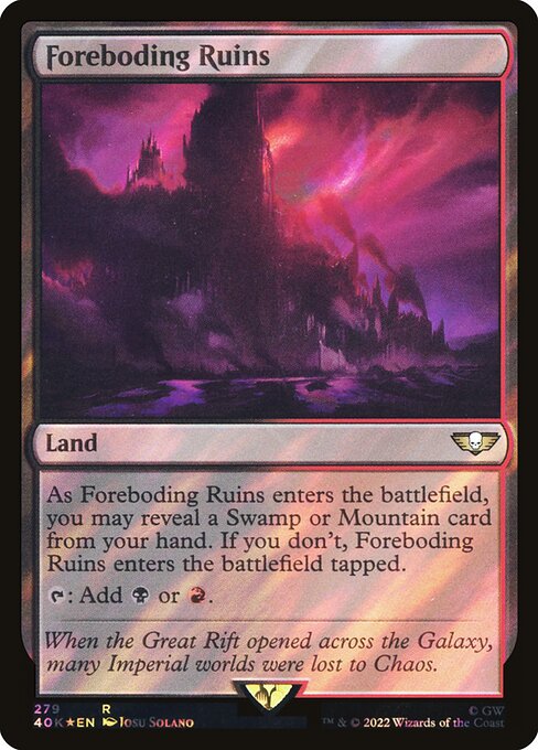 Foreboding Ruins [Foil]