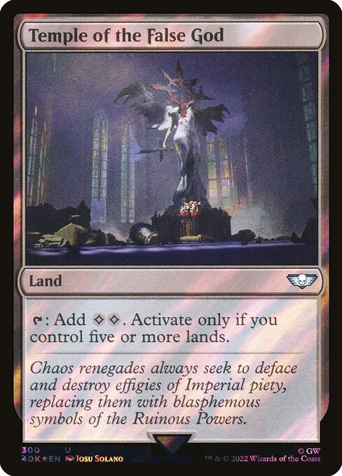 Temple of the False God [Foil]