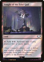 Temple of the False God [Foil]