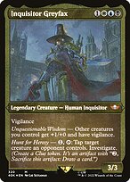 Inquisitor Greyfax [Etched Foil]