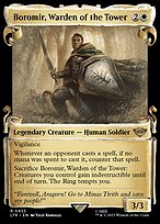Boromir, Warden of the Tower [Scroll Showcase]