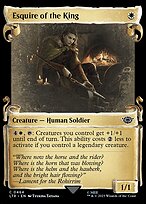 Esquire of the King [Scroll Showcase]