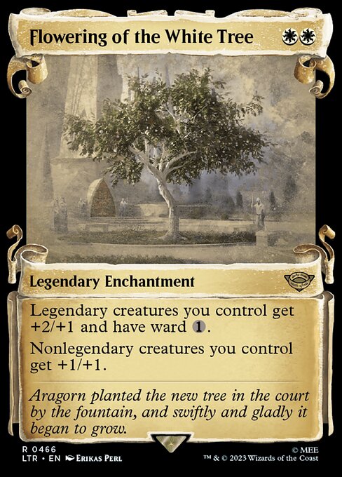 Flowering of the White Tree [Showcase Foil]