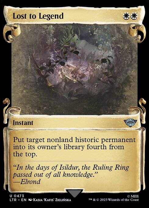 Lost to Legend [Showcase Foil]