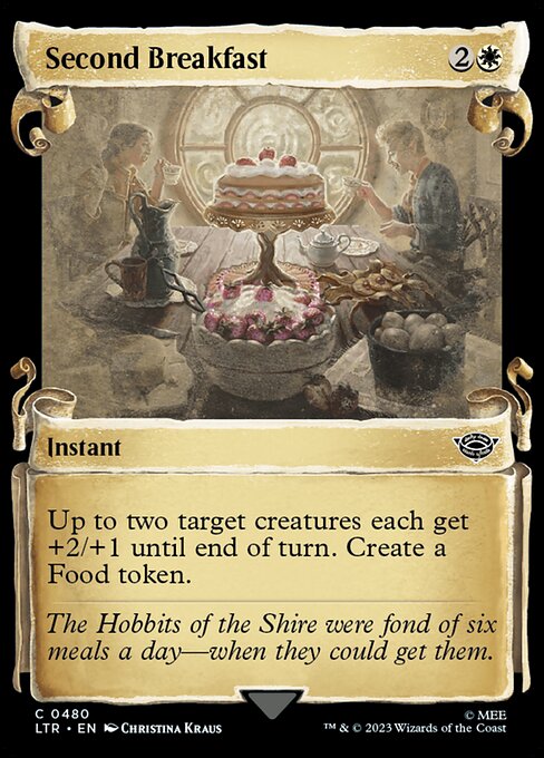 Second Breakfast [Showcase Foil]