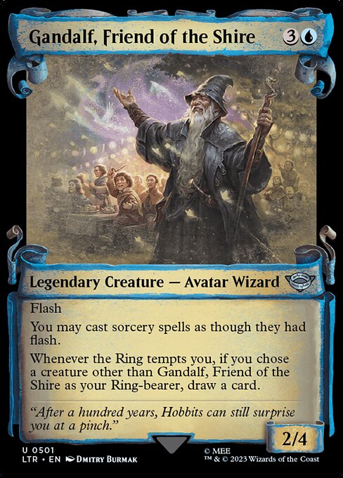Gandalf, Friend of the Shire [Scroll Showcase]