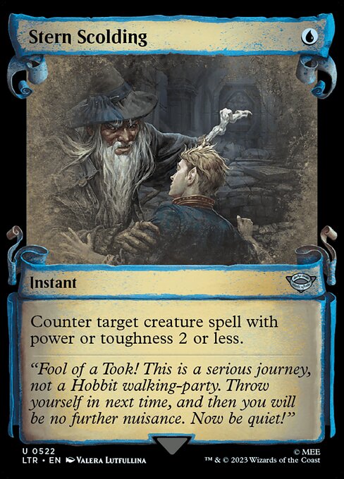 Stern Scolding [Showcase Foil]