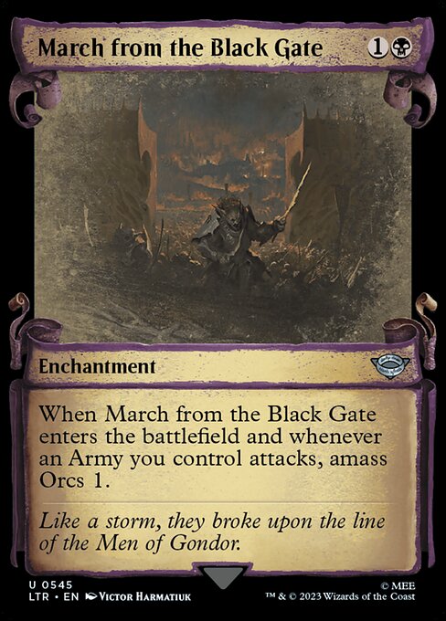 March from the Black Gate [Scroll Showcase]