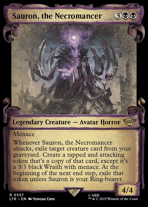 Sauron, the Necromancer [Scroll Showcase]