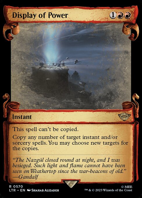 Display of Power [Showcase Foil]