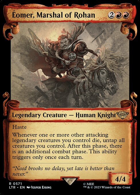 Éomer, Marshal of Rohan [Showcase Foil]