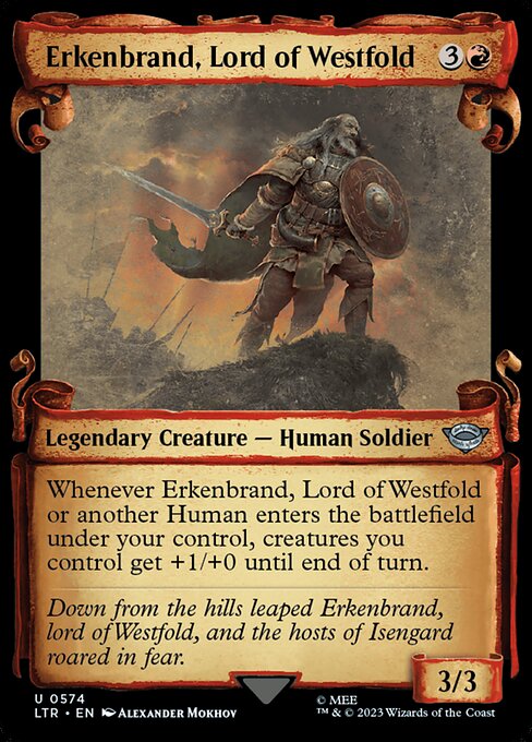 Erkenbrand, Lord of Westfold [Scroll Showcase]