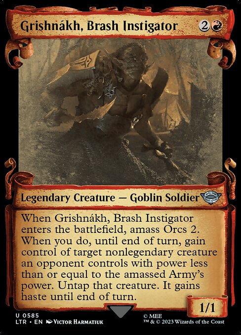 Grishnákh, Brash Instigator [Showcase Foil]