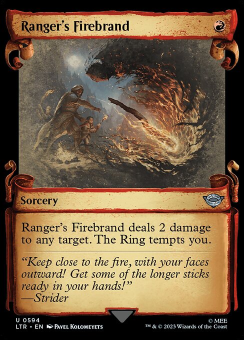Ranger's Firebrand [Showcase Foil]