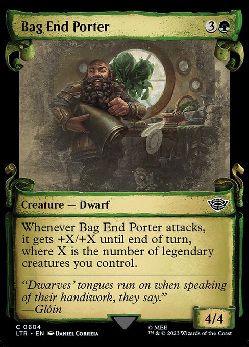 Bag End Porter [Scroll Showcase]