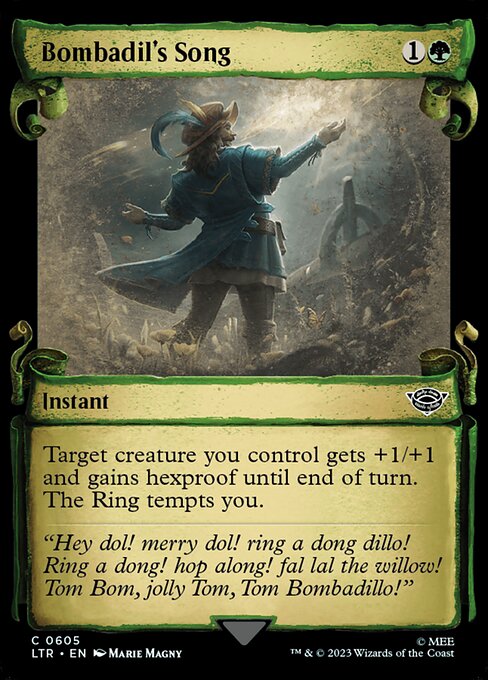 Bombadil's Song [Showcase Foil]
