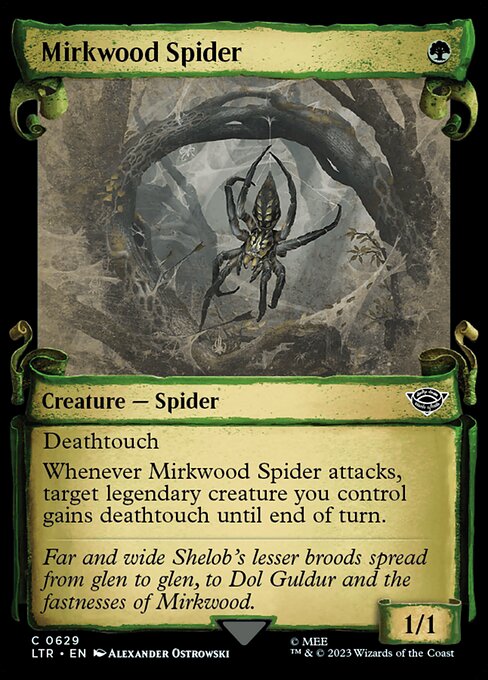 Mirkwood Spider [Showcase Foil]